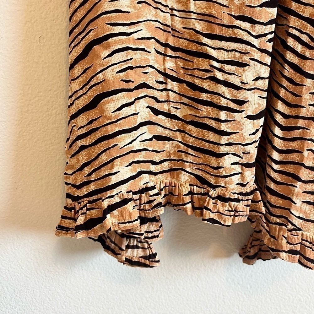 Faithfull The Brand Saint Tropez Midi Dress Animal 2 - Picture 12 of 14